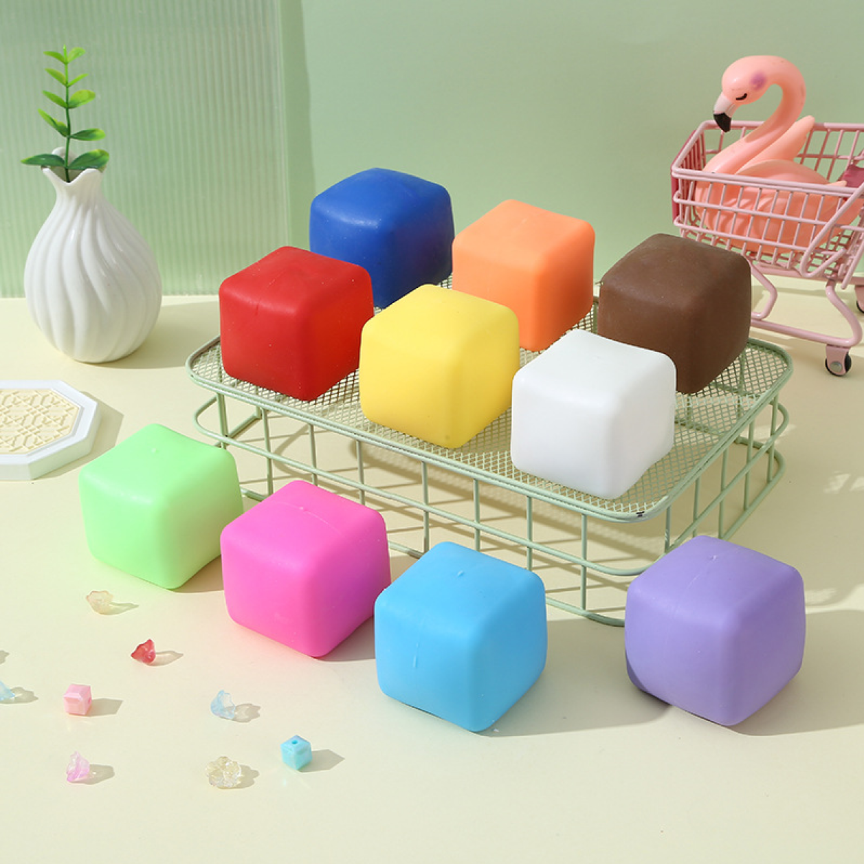Textured squeeze toys